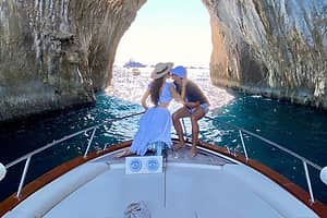 Full-Day Tour of Capri on Traditional Gozzo Boat 