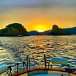 Tour in barca privata al tramonto
