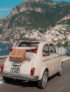Fiat 500 Vintage a Positano