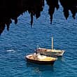 Giro in barca dell'isola di Capri al tramonto!