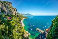 Private Boat Tour Along the Amalfi Coast