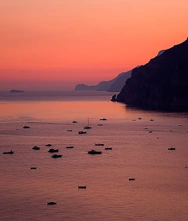 Sunset Boating Experience Along the Amalfi Coast