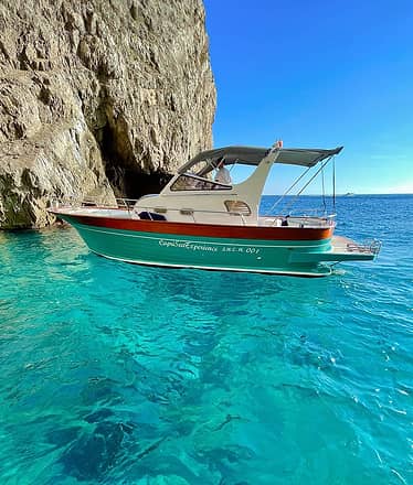 Half day a Capri in barca