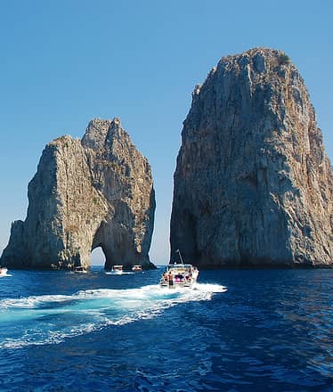 Capri private boat tour with skipper