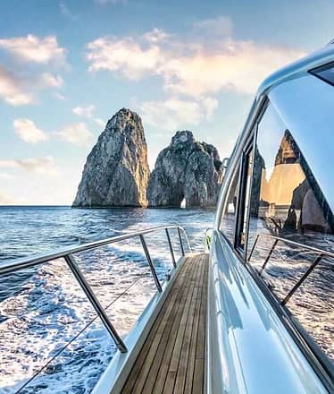 Capri full-day private tour on luxury yacht