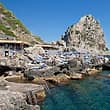 Transfer in barca ai beach club di Capri