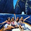 Capri aboard a private boat from Naples or Sorrento