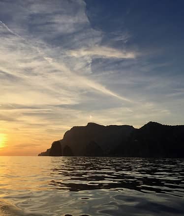 Giro dell'isola di Capri al tramonto + apertivo