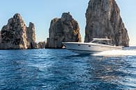 Car + Speedboat + Taxi from Rome to Capri 