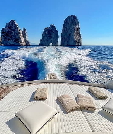 Transfer from Naples to Capri, boat + car