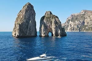 Transfer from e to Capri by luxury boat!