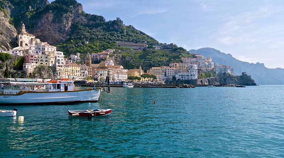 Boat Tour of Capri + Positano Amalfi - 2023 - Bagni di Tiberio Beach Club