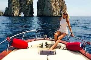 Classic Capri Boat Tour via F.lli Aprea Gozzo