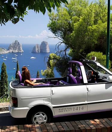 VIP transfer Napoli-Capri (o viceversa) auto+motoscafo