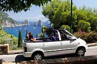 Transfer Napoli-Capri (o viceversa) in auto+motoscafo