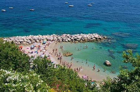 Beaches on Capri