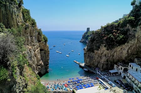 Beaches on the Amalfi Coast