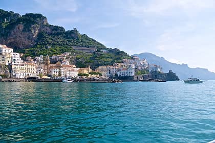 Excursions by sea on the Amalfi Coast
