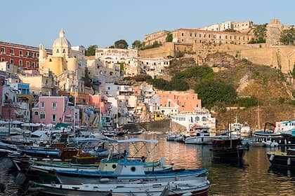 Visiting Procida from Ischia