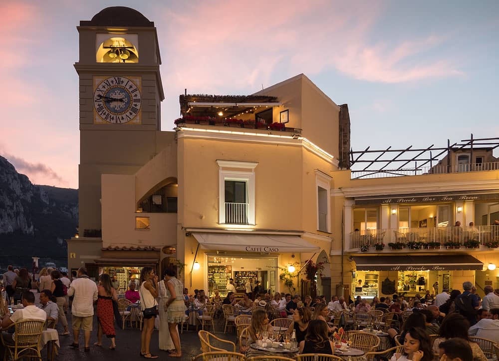 Japanese restaurant in Anacapri, Capri