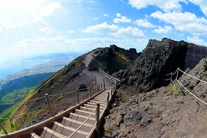 Visiting Mount Vesuvius
