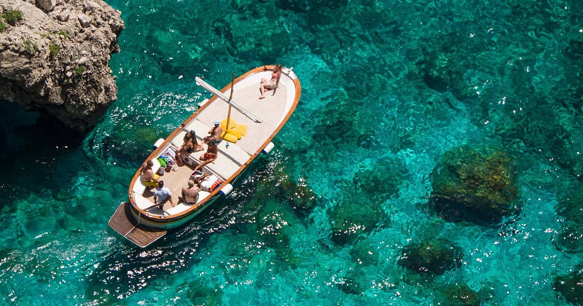 Capri Boat Boat trips and in Capri, Italy