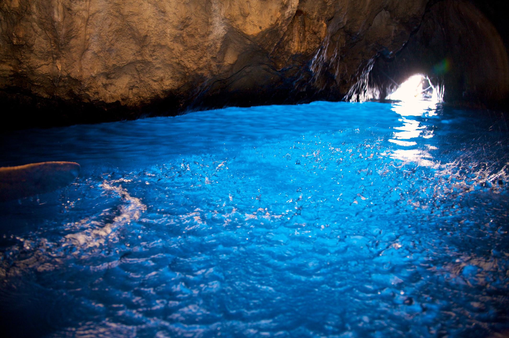 Grotta Azzurra - The Blue Grotto Capri - Capri