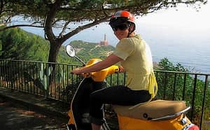 The Island of Capri on Scooter