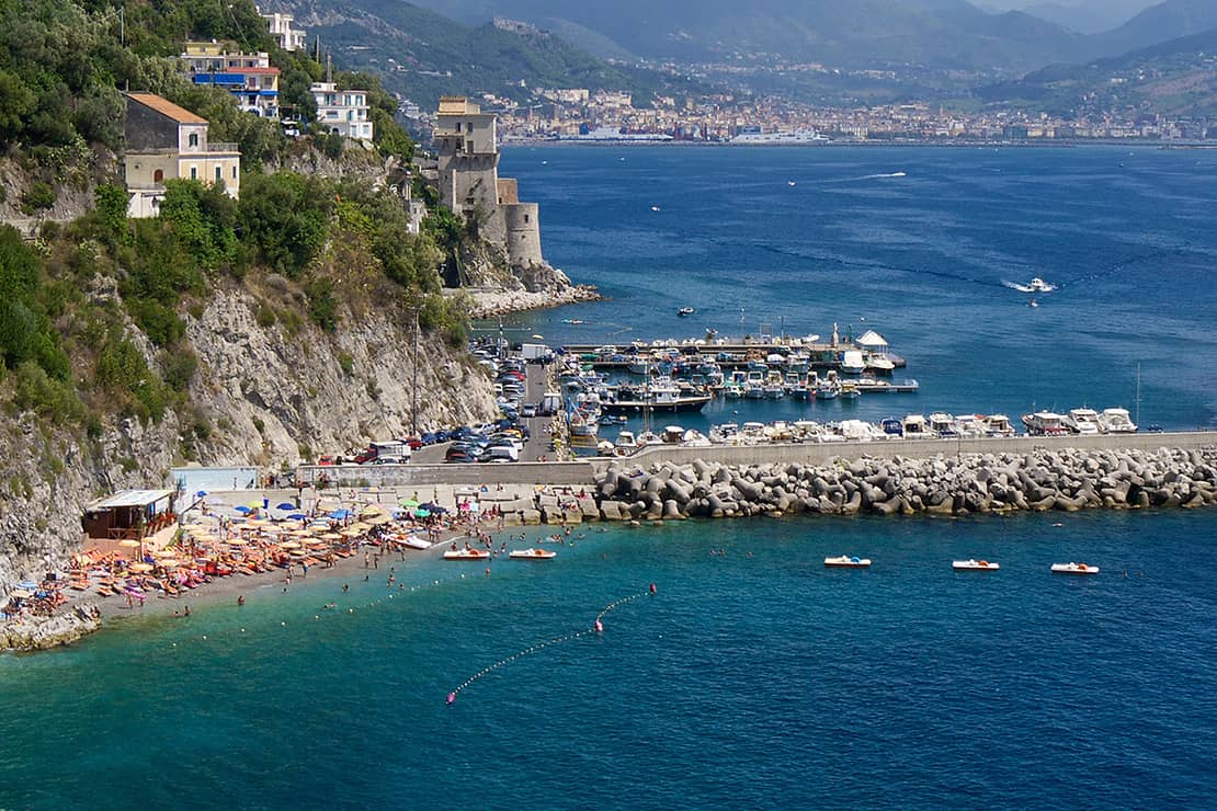 Beaches of Cetara - - Amalfi Coast